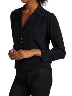 Nili Lotan Charolette Silk Blouse -Nili Lotan And Workman Publishing Sales unnamed file 1016