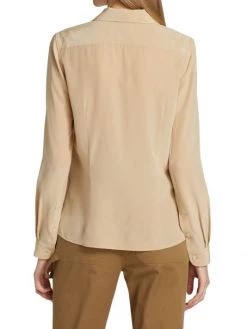 Nili Lotan Ninette Silk Crepe De Chine Shirt -Nili Lotan And Workman Publishing Sales unnamed file 1049