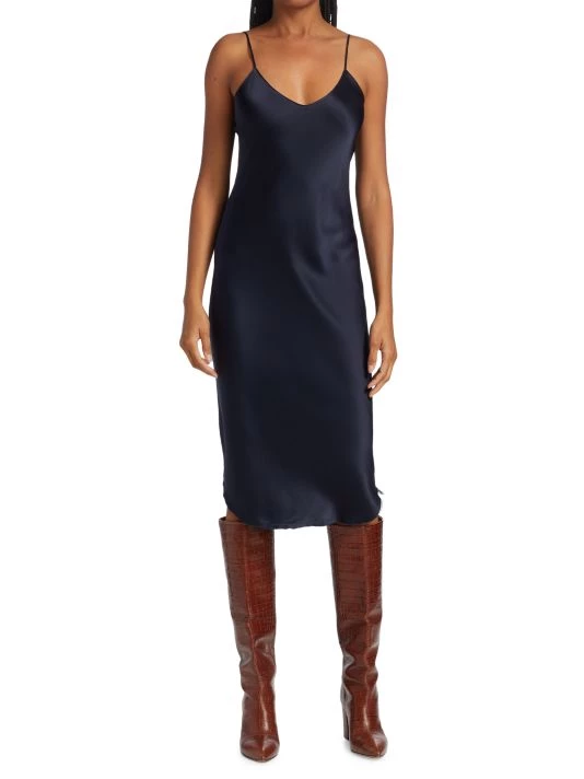 Nili Lotan Silk Cami Dress 5 Nili Lotan Silk Cami Dress - Image 3