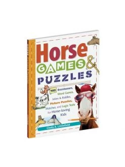 Workman Publishing Horse Games & Puzzles Paperback Activity Book For Kids