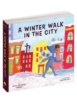 Workman Publishing A Winter Walk In The City Board Book For Kids