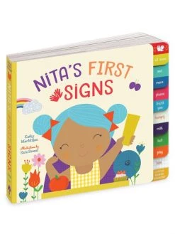 Workman Publishing Nita's First Signs Board Book For Kids
