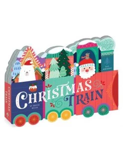 Workman Publishing Christmas Train Board Book For Kids