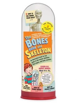 Workman Publishing 2-Piece Bones Book And Skeleton Set For Kids