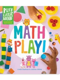 Workman Publishing Preschool Busy Little Hands: Math Play! Book For Kids