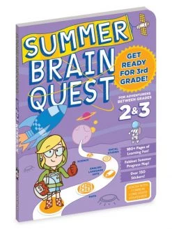 Workman Publishing Summer Brain Quest: Between Grades 2 & 3 Book For Kids