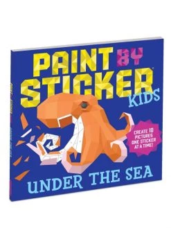 Workman Publishing Paint By Sticker: Under The Sea For Kids