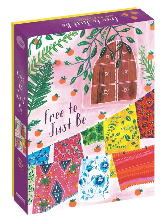 Workman Publishing Free To Just Be 1,000-Piece Puzzle For Kids 3 Workman Publishing Free To Just Be 1,000-Piece Puzzle For Kids