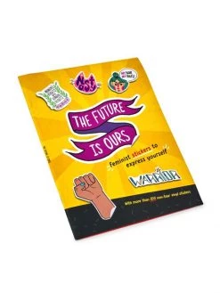 Workman Publishing The Future Is Ours Feminist Sticker Book For Kids