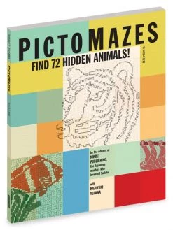 Workman Publishing Pictomazes Puzzle Book For Kids