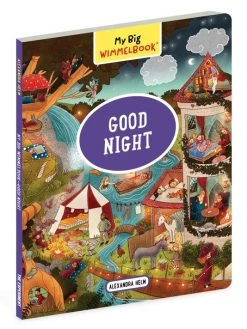 Workman Publishing My Big WimmelBoard Book: Good Night Board Book For Kids