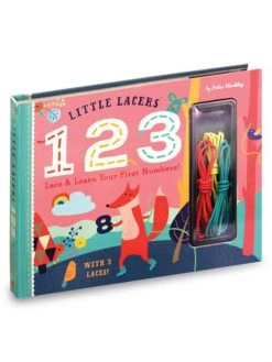 Workman Publishing Little Lacers: 123 Numbering Board Book For Kids