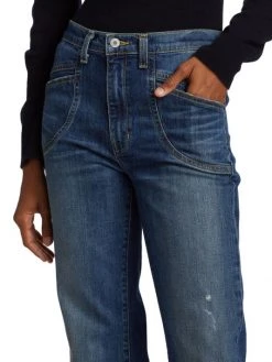 Nili Lotan Francois High-Rise Stretch Flare Jeans 14 Nili Lotan Francois High-Rise Stretch Flare Jeans -Nili Lotan And Workman Publishing Sales unnamed file 12