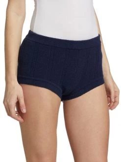 Nili Lotan Ocean Ribbed Cotton Knit Shorts -Nili Lotan And Workman Publishing Sales unnamed file 122