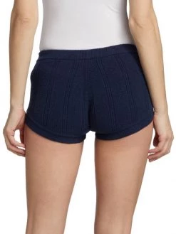Nili Lotan Ocean Ribbed Cotton Knit Shorts -Nili Lotan And Workman Publishing Sales unnamed file 123