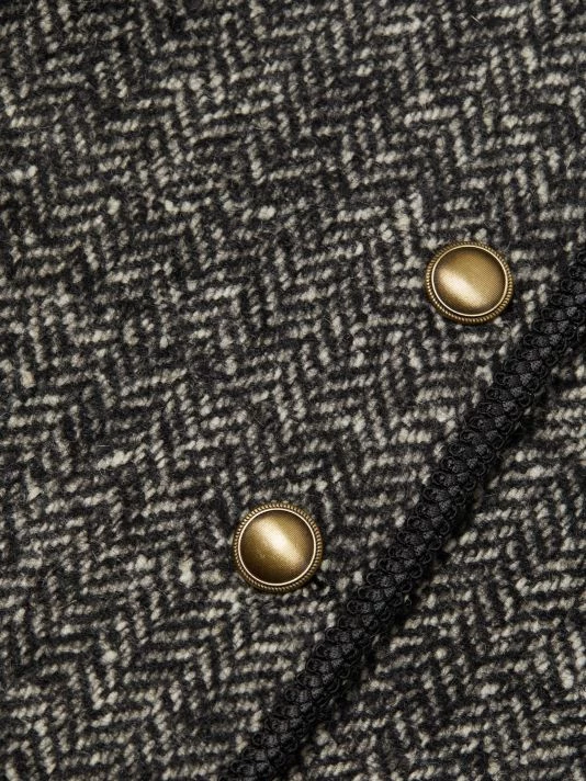 Nili Lotan Aubrey Cropped Houndstooth Jacket 9 Nili Lotan Aubrey Cropped Houndstooth Jacket - Image 7