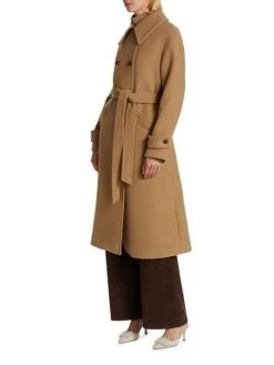 Nili Lotan Amin Camel Hair Double-Breasted Trench Coat -Nili Lotan And Workman Publishing Sales unnamed file 204
