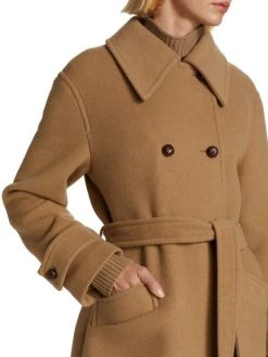 Nili Lotan Amin Camel Hair Double-Breasted Trench Coat -Nili Lotan And Workman Publishing Sales unnamed file 206