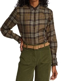 Nili Lotan Lydia Plaid Cotton Shirt 11 Nili Lotan Lydia Plaid Cotton Shirt -Nili Lotan And Workman Publishing Sales unnamed file 215