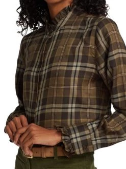 Nili Lotan Lydia Plaid Cotton Shirt 14 Nili Lotan Lydia Plaid Cotton Shirt -Nili Lotan And Workman Publishing Sales unnamed file 218