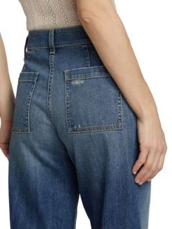 Nili Lotan Megan High-Rise Stretch Wide-Leg Jeans 14 Nili Lotan Megan High-Rise Stretch Wide-Leg Jeans -Nili Lotan And Workman Publishing Sales unnamed file 226