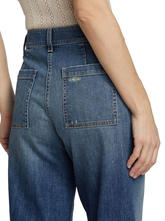 Nili Lotan Megan High-Rise Stretch Wide-Leg Jeans 8 Nili Lotan Megan High-Rise Stretch Wide-Leg Jeans - Image 6