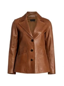 Nili Lotan Alda Leather Jacket
