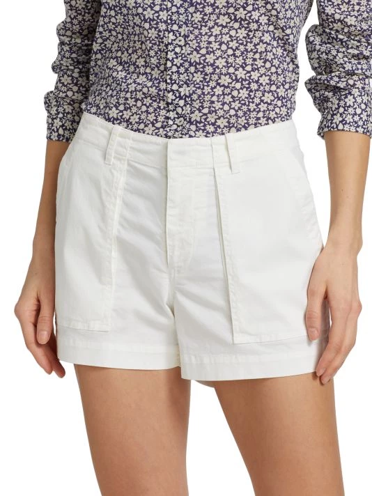 Nili Lotan Utility Stretch Twill Shorts 5 Nili Lotan Utility Stretch Twill Shorts - Image 3