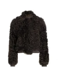 Nili Lotan Tessa Shearling Bomber Jacket