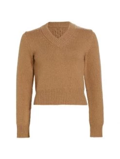Nili Lotan Cornwall Baby Camel Hair Sweater