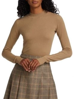 Nili Lotan Ravi Mock Turtleneck Sweater -Nili Lotan And Workman Publishing Sales unnamed file 328
