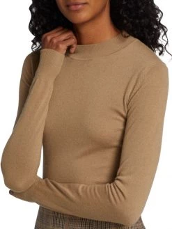 Nili Lotan Ravi Mock Turtleneck Sweater -Nili Lotan And Workman Publishing Sales unnamed file 331