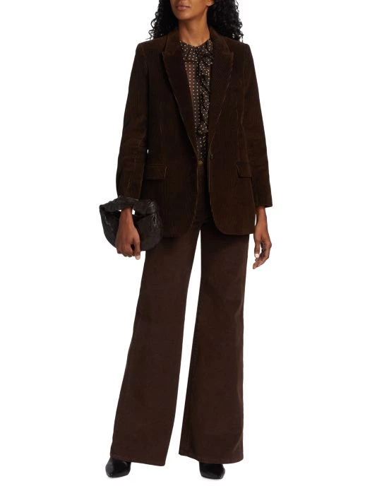 Nili Lotan Diane Single-Breasted Corduroy Blazer 4 Nili Lotan Diane Single-Breasted Corduroy Blazer - Image 2