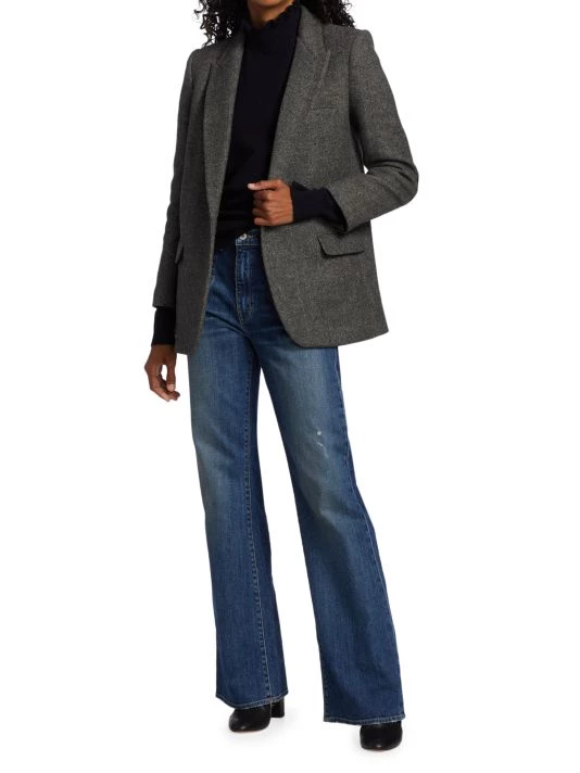 Nili Lotan Diane Single-Breasted Herringbone Blazer 4 Nili Lotan Diane Single-Breasted Herringbone Blazer - Image 2