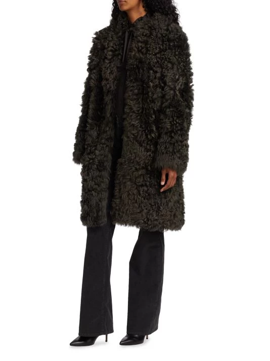 Nili Lotan Roxanne Shearling Coat 6 Nili Lotan Roxanne Shearling Coat - Image 4