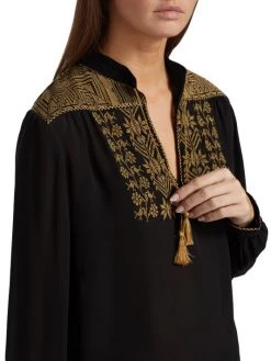 Nili Lotan Renee Embroidered Silk Top 12 Nili Lotan Renee Embroidered Silk Top -Nili Lotan And Workman Publishing Sales unnamed file 365