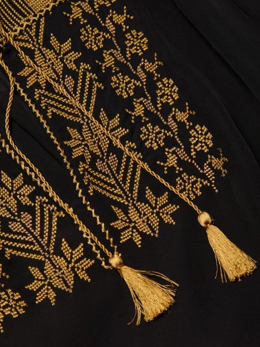 Nili Lotan Renee Embroidered Silk Top 8 Nili Lotan Renee Embroidered Silk Top - Image 6