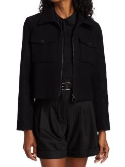 Nili Lotan Babine Military Cropped Jacket -Nili Lotan And Workman Publishing Sales unnamed file 395