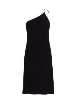 Nili Lotan Constance Asymmetric Jersey Dress