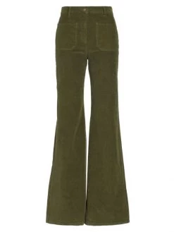Nili Lotan Florence Corduroy Flare Pants Clover 8 Nili Lotan Florence Corduroy Flare Pants Clover -Nili Lotan And Workman Publishing Sales unnamed file 41