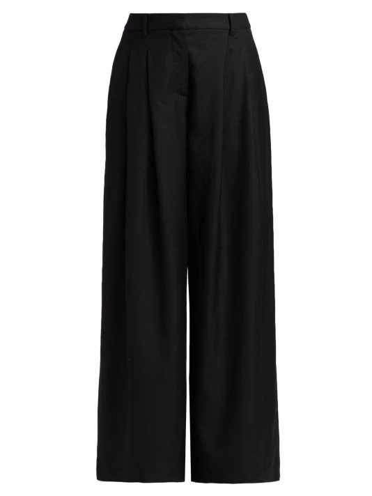 Nili Lotan Dillon Wide-Leg Pants 3 Nili Lotan Dillon Wide-Leg Pants