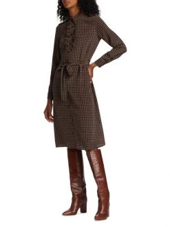 Nili Lotan Sasha Belted Polka-Dot Shirtdress 12 Nili Lotan Sasha Belted Polka-Dot Shirtdress -Nili Lotan And Workman Publishing Sales unnamed file 46