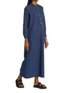 Nili Lotan Jasper Chambray Maxi Dress -Nili Lotan And Workman Publishing Sales unnamed file 466