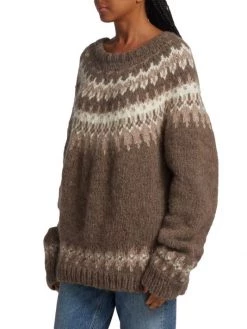 Nili Lotan Alyssa Fair-Isle Knit Sweater -Nili Lotan And Workman Publishing Sales unnamed file 477