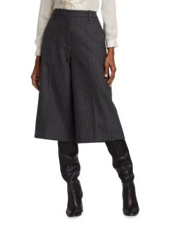 Nili Lotan Ilford Pinstriped Gaucho Pants -Nili Lotan And Workman Publishing Sales unnamed file 498