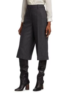 Nili Lotan Ilford Pinstriped Gaucho Pants -Nili Lotan And Workman Publishing Sales unnamed file 499