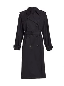 Nili Lotan Tanner Trench Coat Black 9 Nili Lotan Tanner Trench Coat Black -Nili Lotan And Workman Publishing Sales unnamed file 533