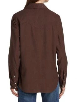 Nili Lotan Annika Button-Front Cotton Shirt -Nili Lotan And Workman Publishing Sales unnamed file 573