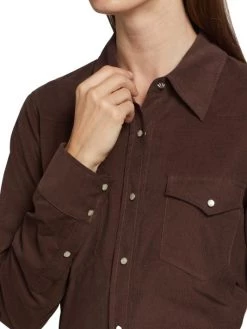 Nili Lotan Annika Button-Front Cotton Shirt -Nili Lotan And Workman Publishing Sales unnamed file 574