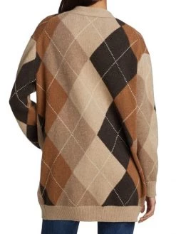 Nili Lotan Sofhie Argyle Wool Cardigan -Nili Lotan And Workman Publishing Sales unnamed file 580